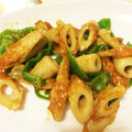 かなぴょー's cooksnap of when they made 簡単！ちくわとピーマンのオイマヨ炒め.