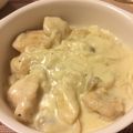 かなぴょー's cooksnap of when they made 簡単☆鶏胸肉ときのこのクリーム煮.