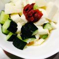 クックNXZWHV☆'s cooksnap of when they made 長芋とキュウリの梅あえ.