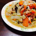 ☆ぽちき☆'s cooksnap of when they made 簡単！鮭のちゃんちゃん焼.