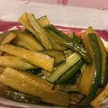 クックM0ZJLS☆'s cooksnap of when they made きゅうりの炒め漬け.