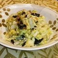 Yakkocco's cooksnap of when they made 調味料いらず♪キャベツの梅海苔サラダ❤.