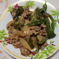 クック8Y9I46☆'s cooksnap of when they made 牛肉とピーマンの焼肉風マヨ炒め.