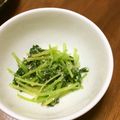 ゆうちょ〒's cooksnap of when they made ☺三つ葉消費レシピ♪三つ葉のたらこ炒め☺.