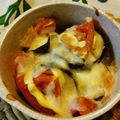 ばたみそーぱん☆'s cooksnap of when they made トマトとナスのチーズ焼き♪.