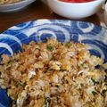 skywalkerK's cooksnap of when they made 簡単！しらすチャーハン.
