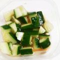 とろーるる's cooksnap of when they made 〜ラクうま〜キュウリのツナオイル和え.