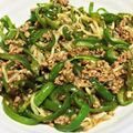 kangaru's cooksnap of when they made ☆簡単☆青椒肉絲☆.