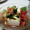 夢みるカエル's cooksnap of when they made 韓国風☆ピリ辛冷奴.