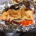 のすのす～ん's cooksnap of when they made 鮭のマヨ味噌ホイル焼き.