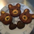 ラクラクダ's cooksnap of when they made 父の日に♪♪くまさんクッキー.