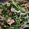 娘にゃんこ's cooksnap of when they made 豚ニラもやし炒め.