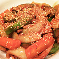 トドこ's cooksnap of when they made 吉田たれソースの豚肉野菜炒め.