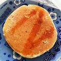❦sapphire❦'s cooksnap of when they made 材料2つで＊ふわふわパンケーキ＊.
