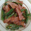 ヨシヨッシー's cooksnap of when they made インゲンとハムのマヨ醤油炒め★.
