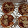 masae0608's cooksnap of when they made 餃子の皮でピザ風☆.