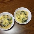 ✨あさひ's cooksnap of when they made 簡単！アスパラ　しめじの　クリームパスタ.