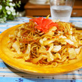 yuki829's cooksnap of when they made キャベツと桜えび๑焦がし焼きそば❤.