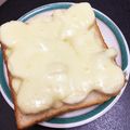 Callmeeeen's cooksnap of when they made ｡ஐ｡完熟バナナＷチーズトースト｡ஐ｡.