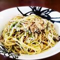 380325's cooksnap of when they made アオサのりとシラスのパスタ.