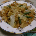 3mamakuma's cooksnap of when they made 厚揚げとキャベツの回鍋肉風.