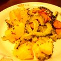 maidosan's cooksnap of when they made 簡単 スグ出来る☆新じゃがゴーヤ炒め☆.