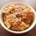 さきな_'s cooksnap of when they made 駄菓子でごはん！ソースかつ丼♪.