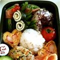 らぶKitty☆'s cooksnap of when they made 超簡単！お弁当にぐるぐるのりチーズ.