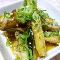 まぶたん's cooksnap of when they made 揚げなすの油淋鶏ソースがけ.
