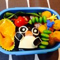 ♡mayumayu♡'s cooksnap of when they made ペンギントリオの仲良しキャラ弁当.