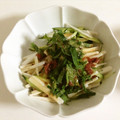 ☆サニーレインボー☆'s cooksnap of when they made 長いもときゅうりの梅マヨポン.