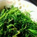 ぽえた's cooksnap of when they made おかひじきのゴマ醤油☆地産地消費レシピ.