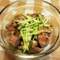 コイケ！'s cooksnap of when they made 砂肝の柚子ぽん合え.