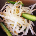 アヒルのともちゃん's cooksnap of when they made きゅうりともやしの中華風.