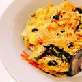 go5sachan's cooksnap of when they made 簡単☆ニラとしらすの卵丼.