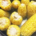 hakobetet's cooksnap of when they made シワができない！とうもろこしの茹で方.