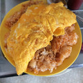 クックYCXE9W☆'s cooksnap of when they made 簡単！鶏ムネ肉のふわとろオムライス.