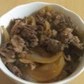すずも's cooksnap of when they made ダンナも子どもも大好き★超簡単牛丼.