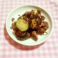 うさうさまろん's cooksnap of when they made †ｽﾞｯｷｰﾆと挽き肉のｼﾝﾌﾟﾙ炒め†.