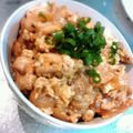 Yuuna❕'s cooksnap of when they made 親子丼.