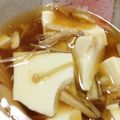 candybreak's cooksnap of when they made 優し〜い味♡⑥絹豆腐の和風きのこあんかけ.