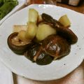 快くん's cooksnap of when they made 干椎茸とブロッコリーの茎のエコ煮物.