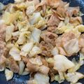 おれんじ◎'s cooksnap of when they made ご飯が進む♡豚バラとキャベツの味噌炒め.