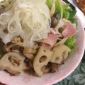 ばっしぃぃ's cooksnap of when they made 根菜やキノコも食べる☆ベーコンサラダ.