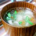 inyako's cooksnap of when they made おさかなソーセージのカラフルスープ.