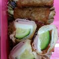紅琴ママ's cooksnap of when they made ズッキーニとハムチーズの春巻き♪.