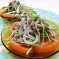 赤い電話's cooksnap of when they made 牛肉と春雨のタイ風サラダ.