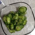 クックANLLO1☆'s cooksnap of when they made キュウリの酢のもの.