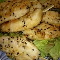 yasuna313's cooksnap of when they made ササミのゴマ 、七味焼き.
