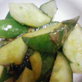 chipple3's cooksnap of when they made 浅漬け風簡単キュウリの梅干和え.